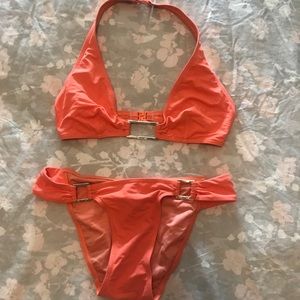 Calvin Klein coral bikini